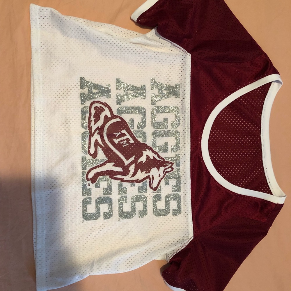 Aggies jersey tee S-M